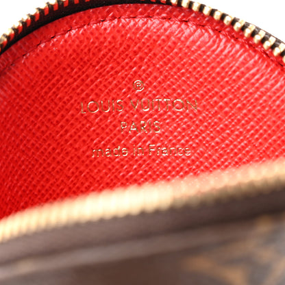 Louis Vuitton Monogram 2017 Christmas Animation Round Coin Purse 6 of 7