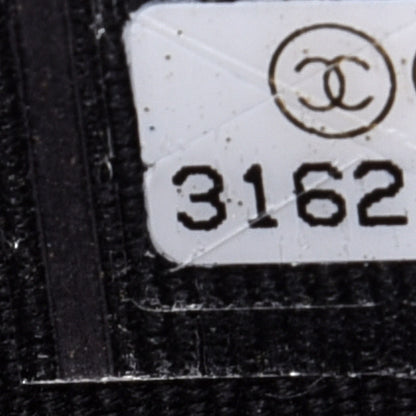 Chanel Calfskin Quilted Maxi Pearls Card Holder Flap With Chain Black 7 of 10