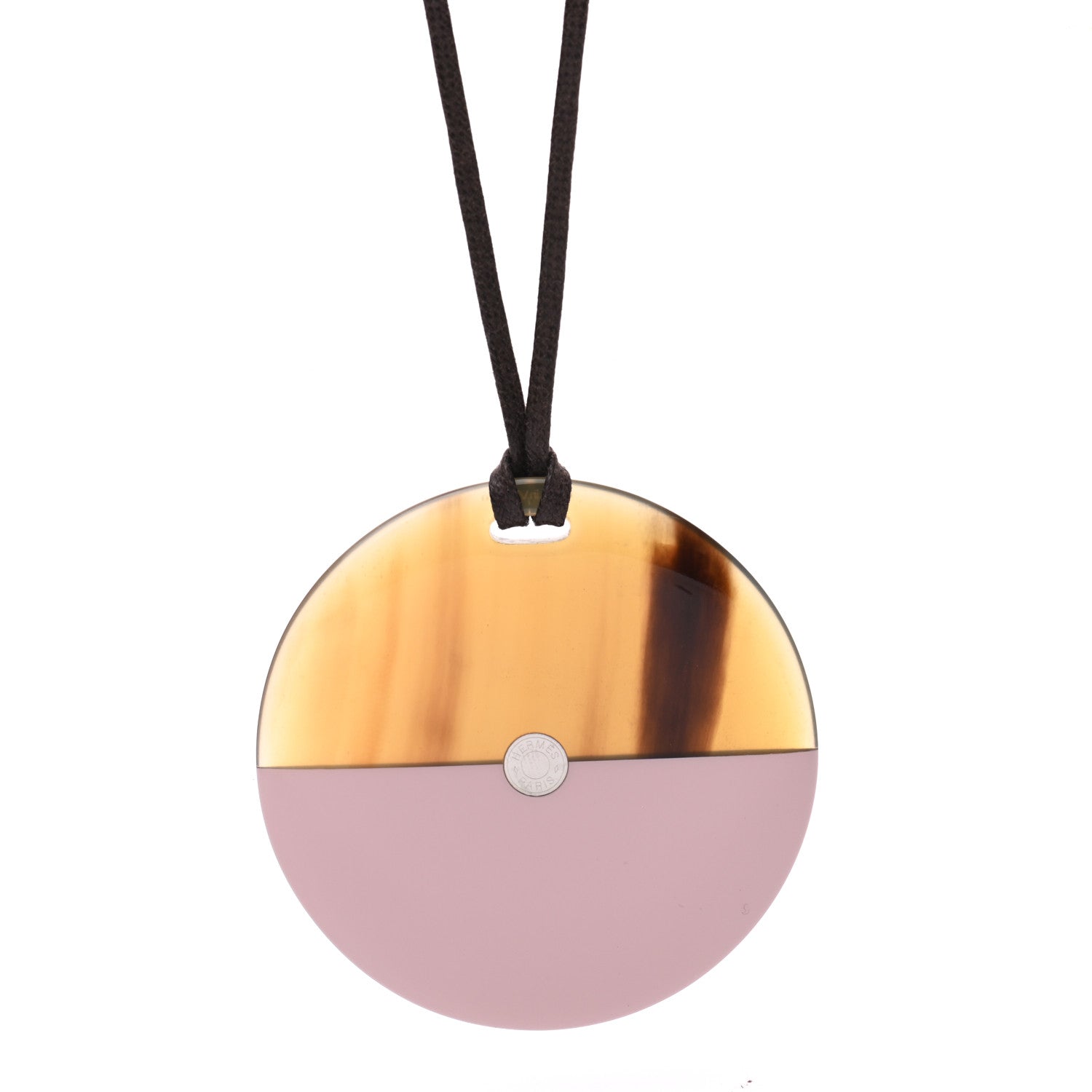 Hermes Buffalo Horn Minimale Necklace 4 of 5
