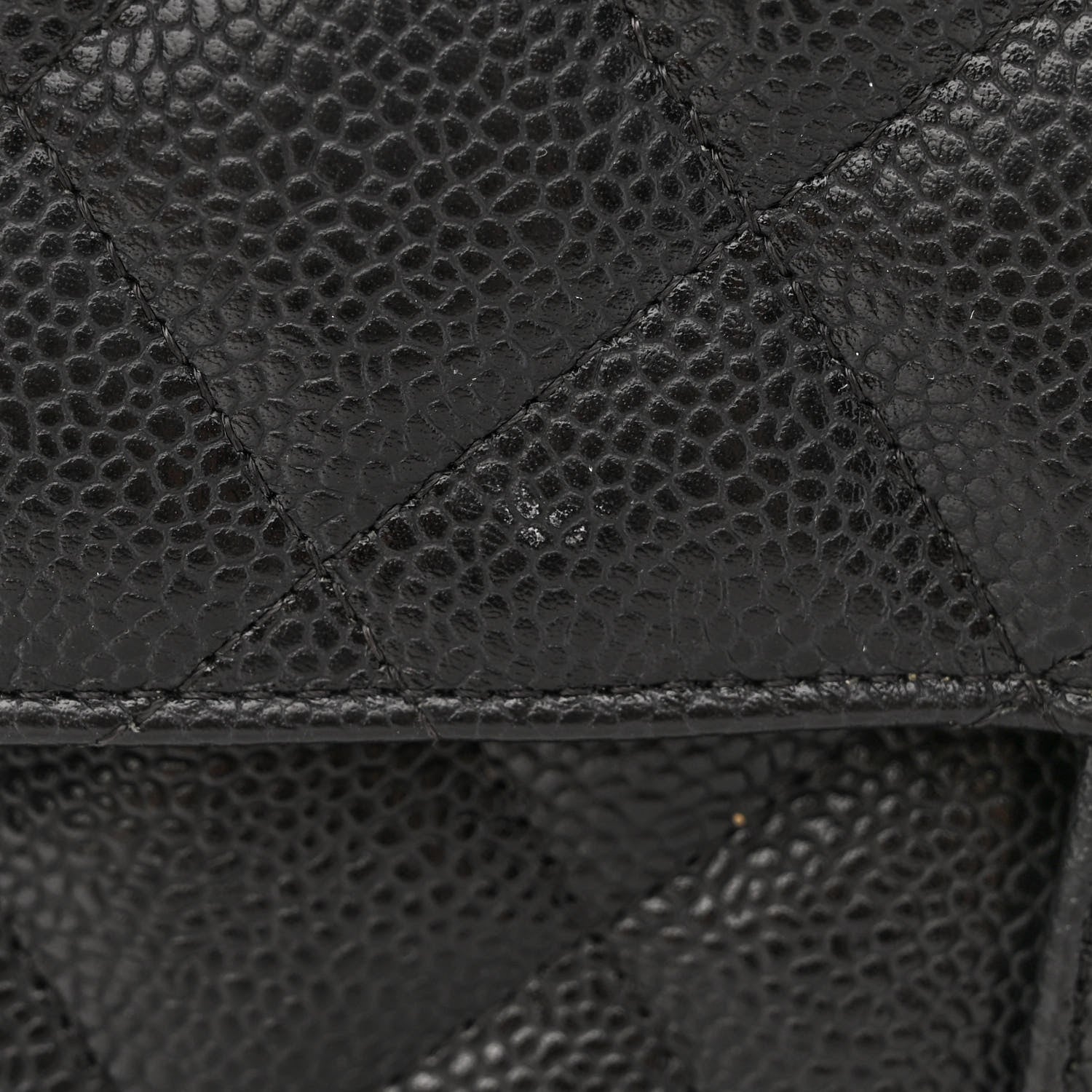 Chanel Caviar Quilted Jumbo Double Flap Black 11 of 12