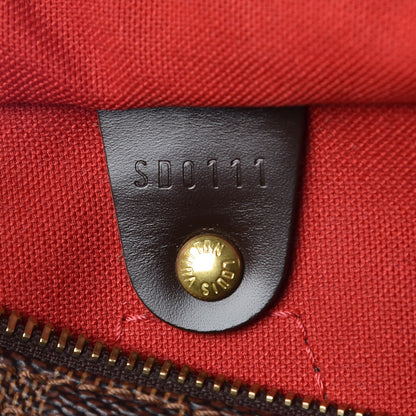 Louis Vuitton Damier Ebene Speedy 30 7 of 7