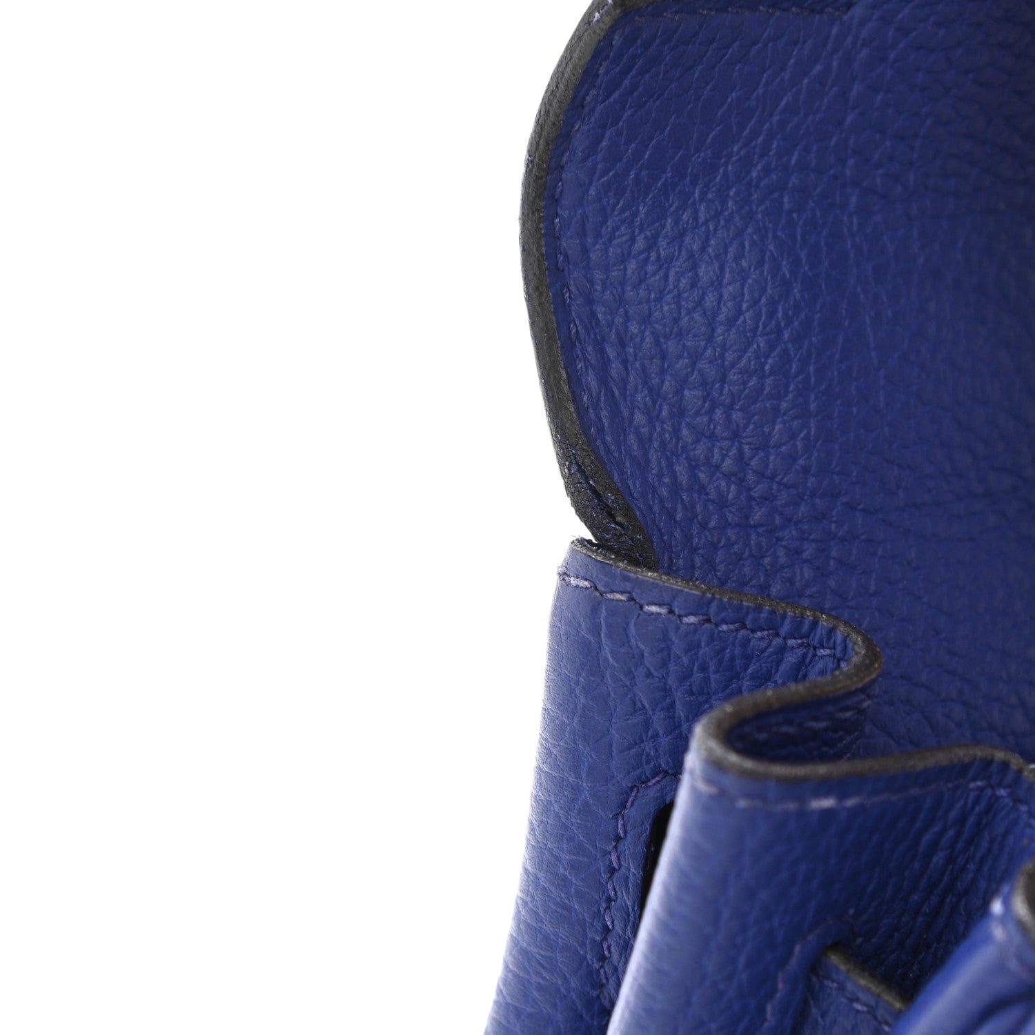 Hermes Togo Kelly Retourne 28 Bleu Electrique 11 of 12