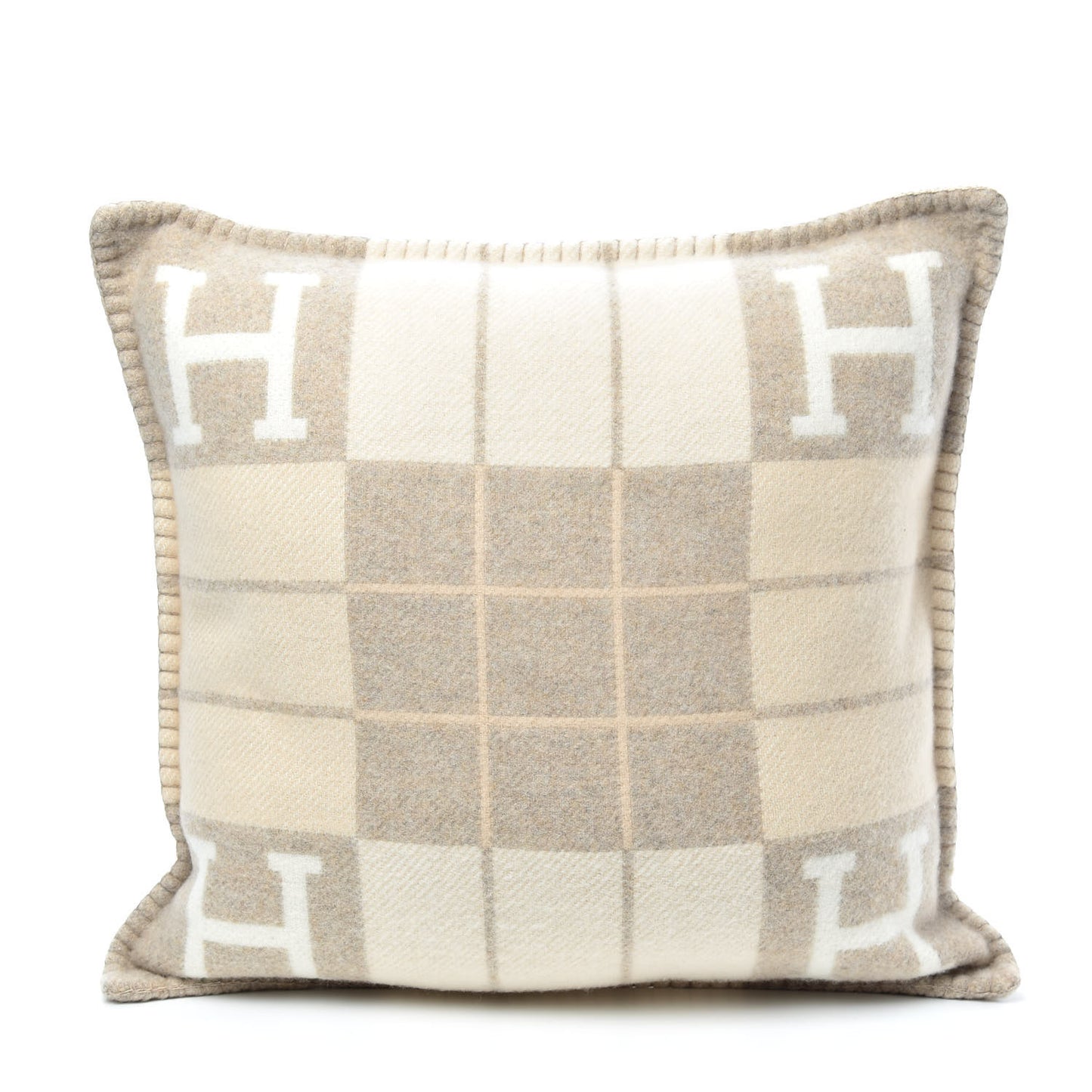 Wool Cashmere Avalon III Pillow PM Coco Camomille