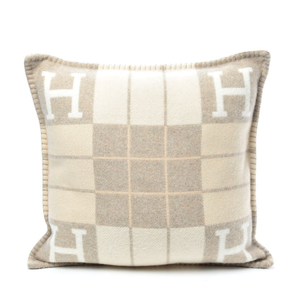 Hermes Wool Cashmere Avalon III Pillow PM Coco Camomille 2 of 3