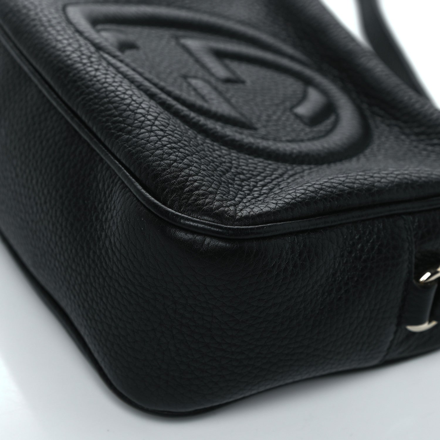 Gucci Pebbled Calfskin Small Soho Disco Bag Black 11 of 16