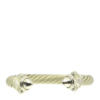 David Yurman Aluminum Renaissance 10mm Cable Bracelet Champagne 1 of 6