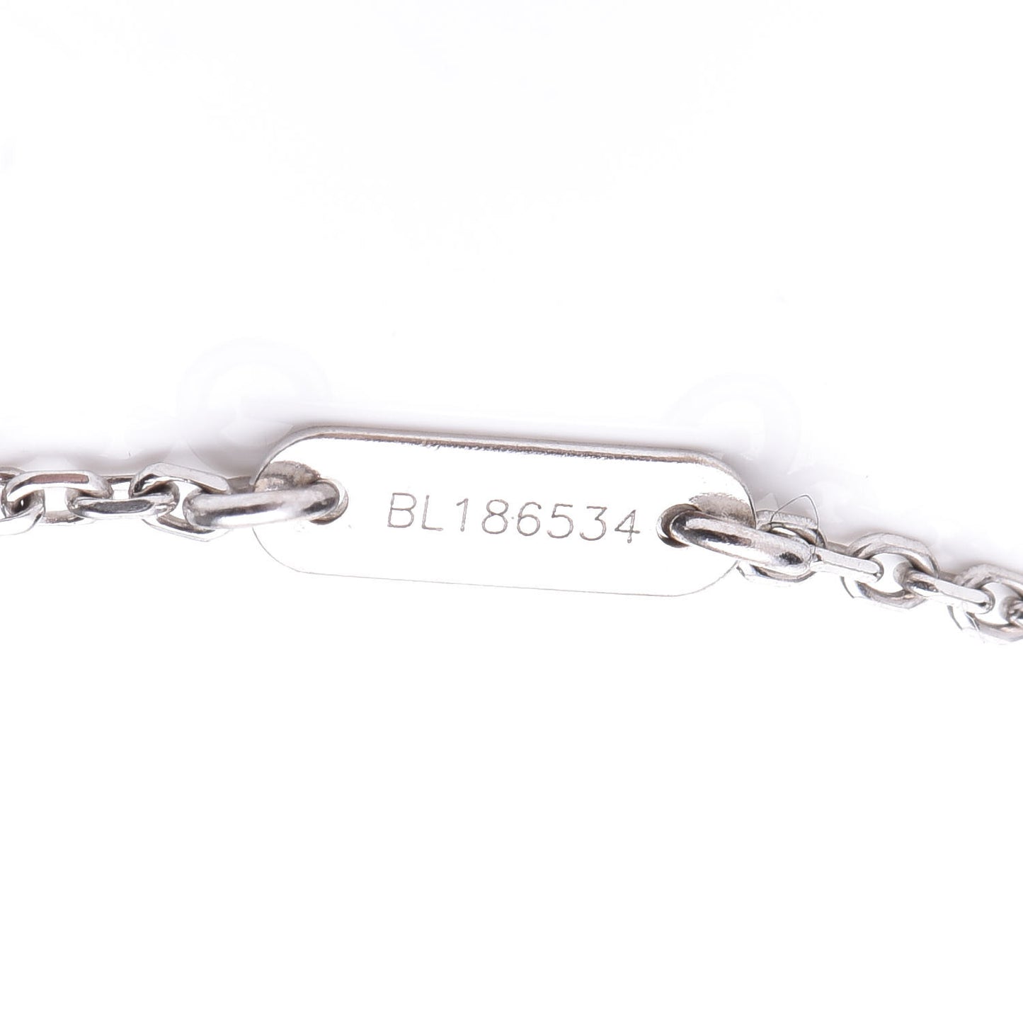 18K White Gold Turquoise Sweet Alhambra Butterfly Bracelet