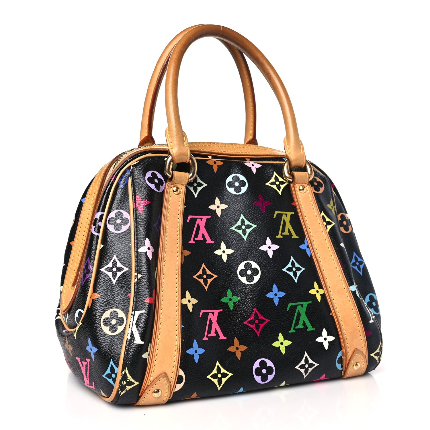 Louis Vuitton Monogram Multicolor Priscilla Black 3 of 9