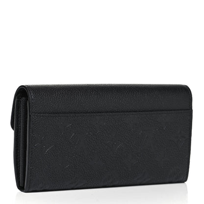 Louis Vuitton Empreinte Sarah Wallet NM Black 3 of 6