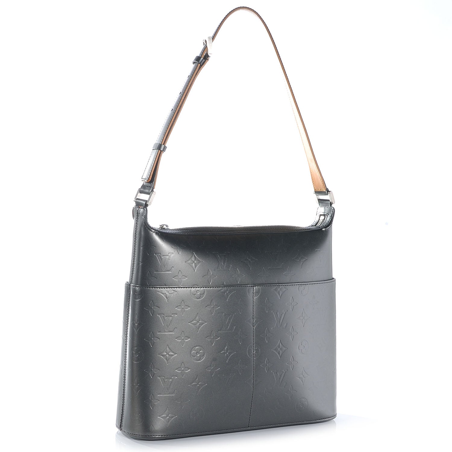 Louis Vuitton Mat Monogram Sutter Tote Black 3 of 7