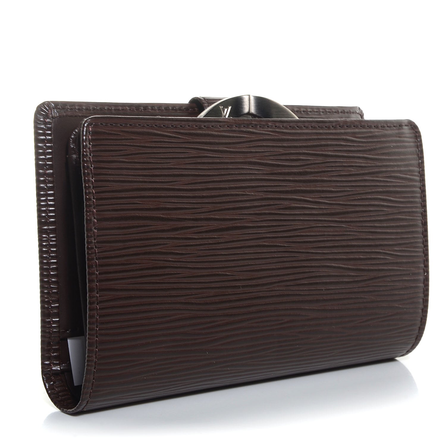 Louis Vuitton Epi French Purse Wallet Moka 3 of 7
