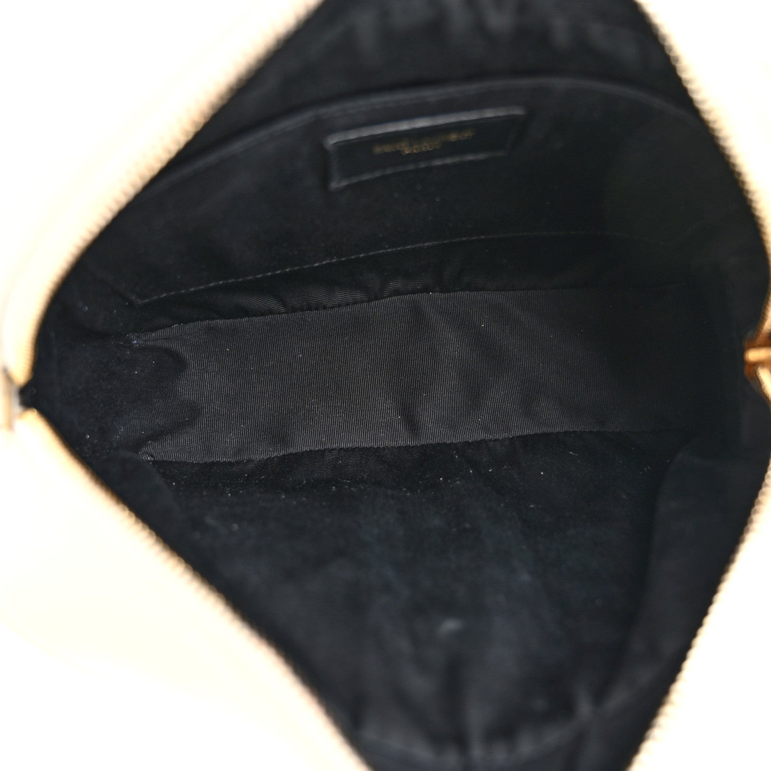 Saint Laurent Calfskin Matelasse Monogram Lou Camera Bag Crema Soft 5 of 12