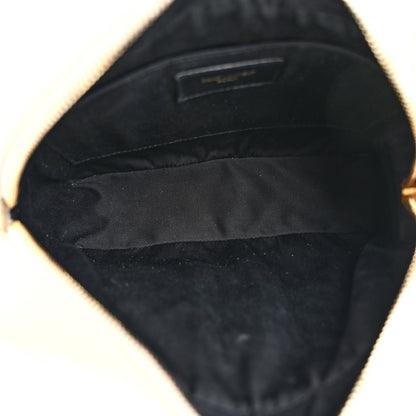 Saint Laurent Calfskin Matelasse Monogram Lou Camera Bag Crema Soft 5 of 12