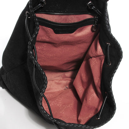 Stella McCartney Shaggy Deer Backpack Bag Black 5 of 9