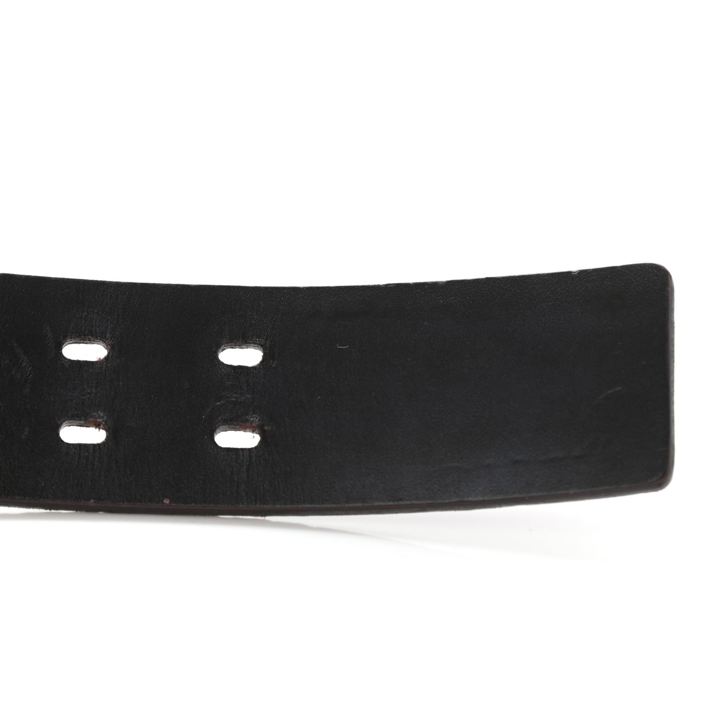 Guccissima Belt 85 34 Dark Brown