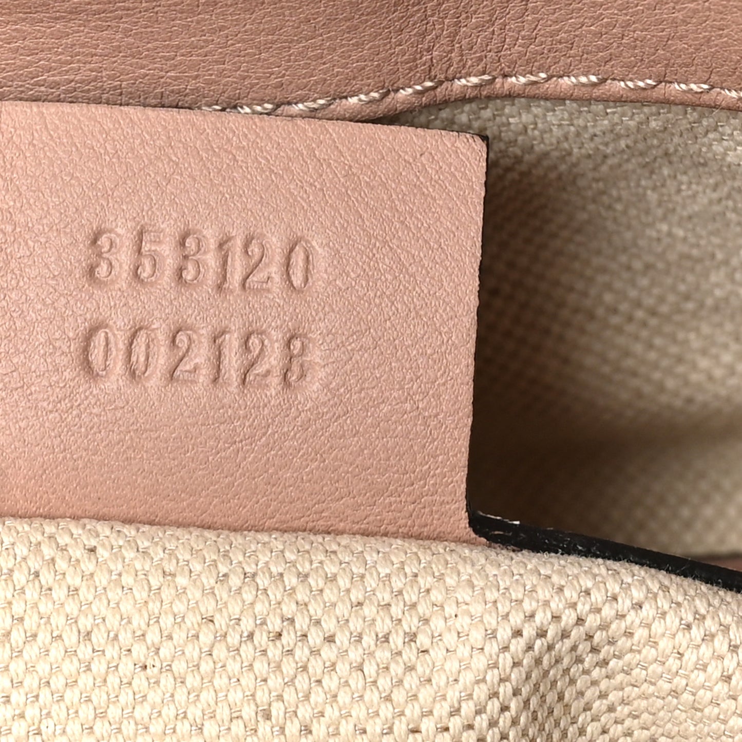 Guccissima Medium Bree Foldover Tote Soft Pink