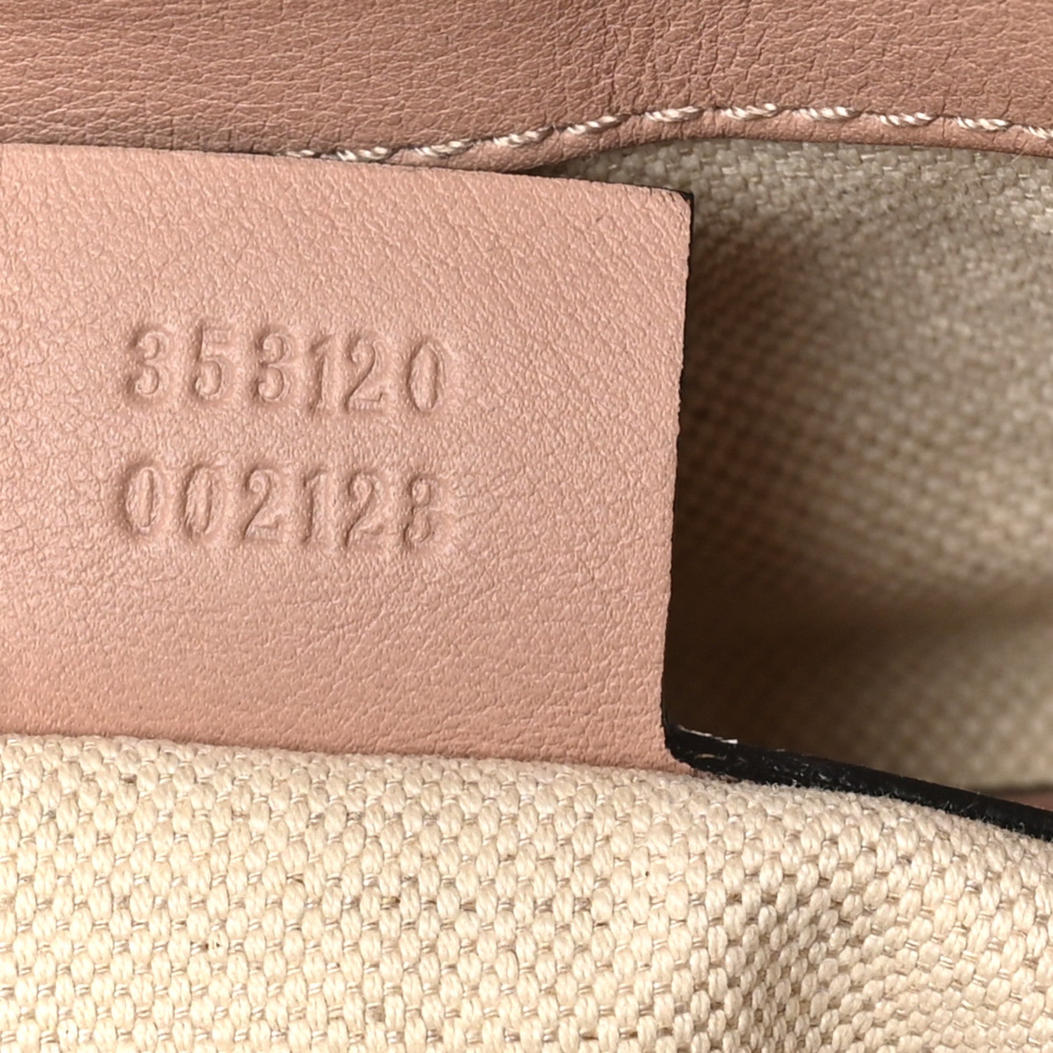 Gucci Guccissima Medium Bree Foldover Tote Soft Pink 7 of 10