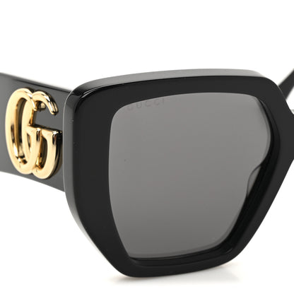 Gucci Acetate Square Frame Sunglasses GG0956S Black 7 of 8