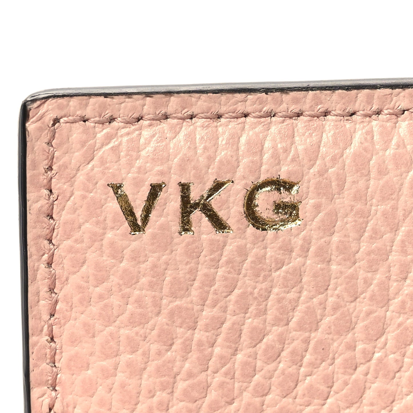 Dollar Calfskin GG Supreme Monogram GG Marmont Card Case Perfect Pink Beige Mystic White