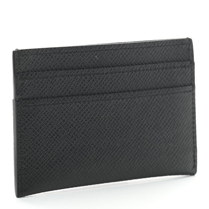 Louis Vuitton Taiga Double Card Holder Black 3 of 6