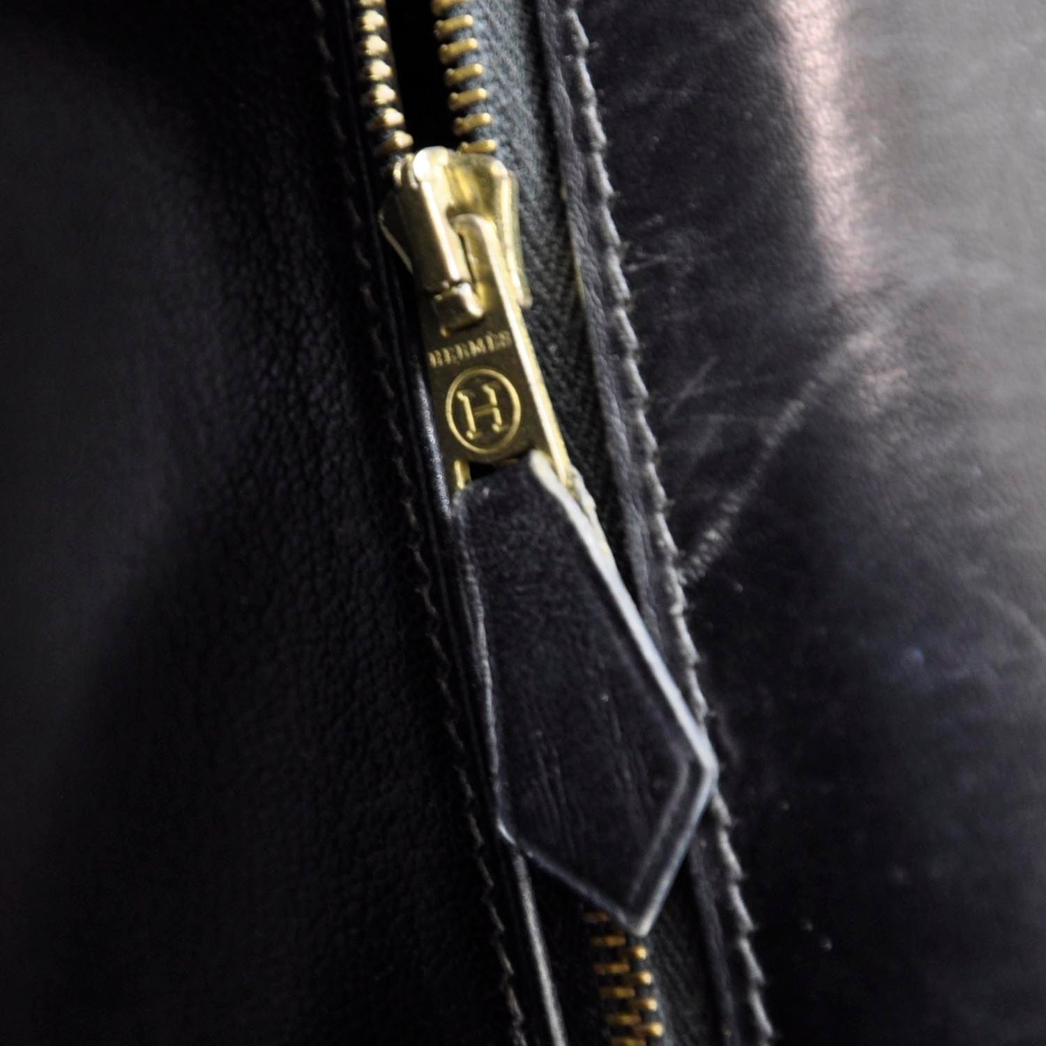 Hermes Box Kelly 32 Black 10 of 10