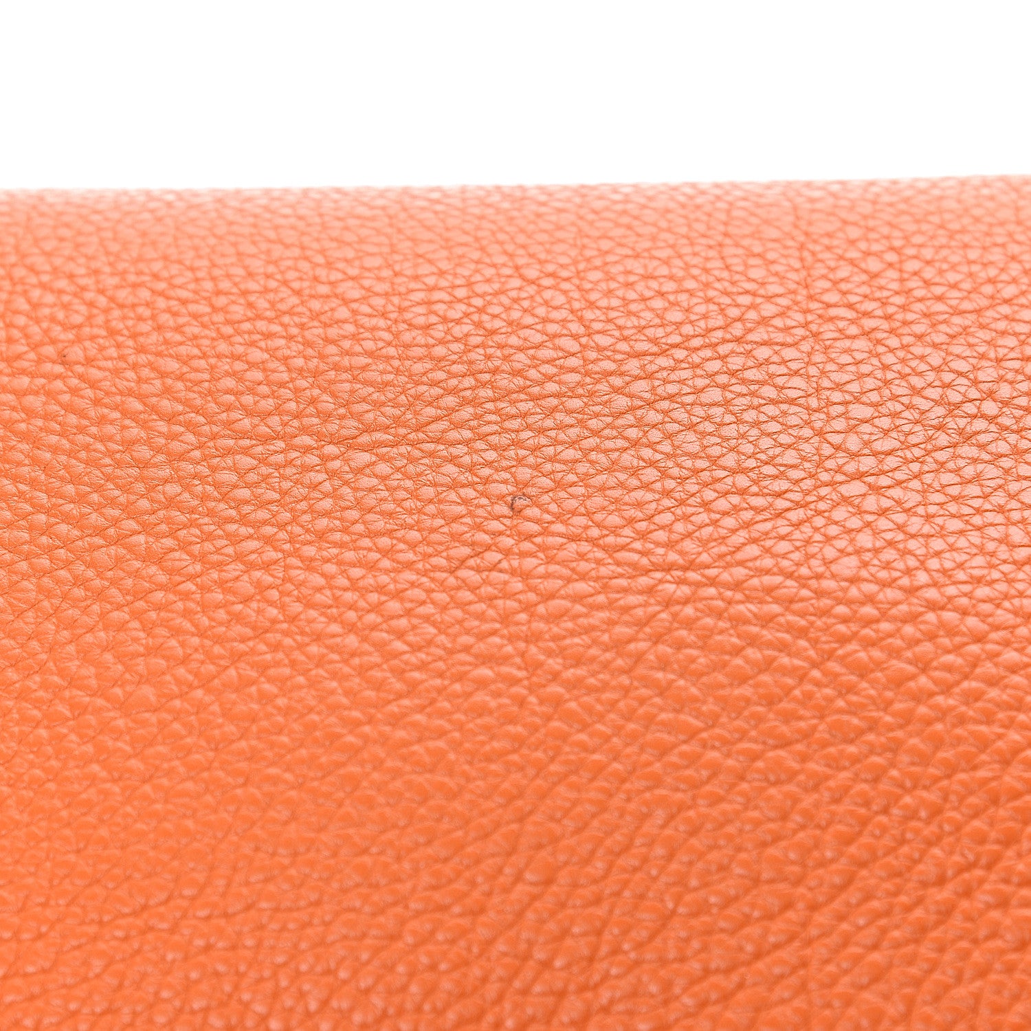 Hermes Taurillon Clemence Massai PM Orange 8 of 12