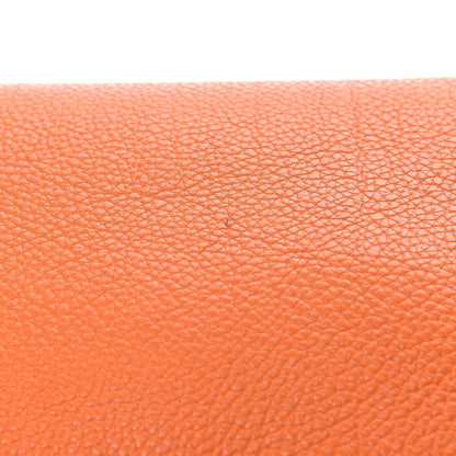 Hermes Taurillon Clemence Massai PM Orange 8 of 12