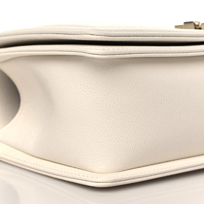 Chanel Caviar Quilted Medium Boy Flap Ivory 9 of 11