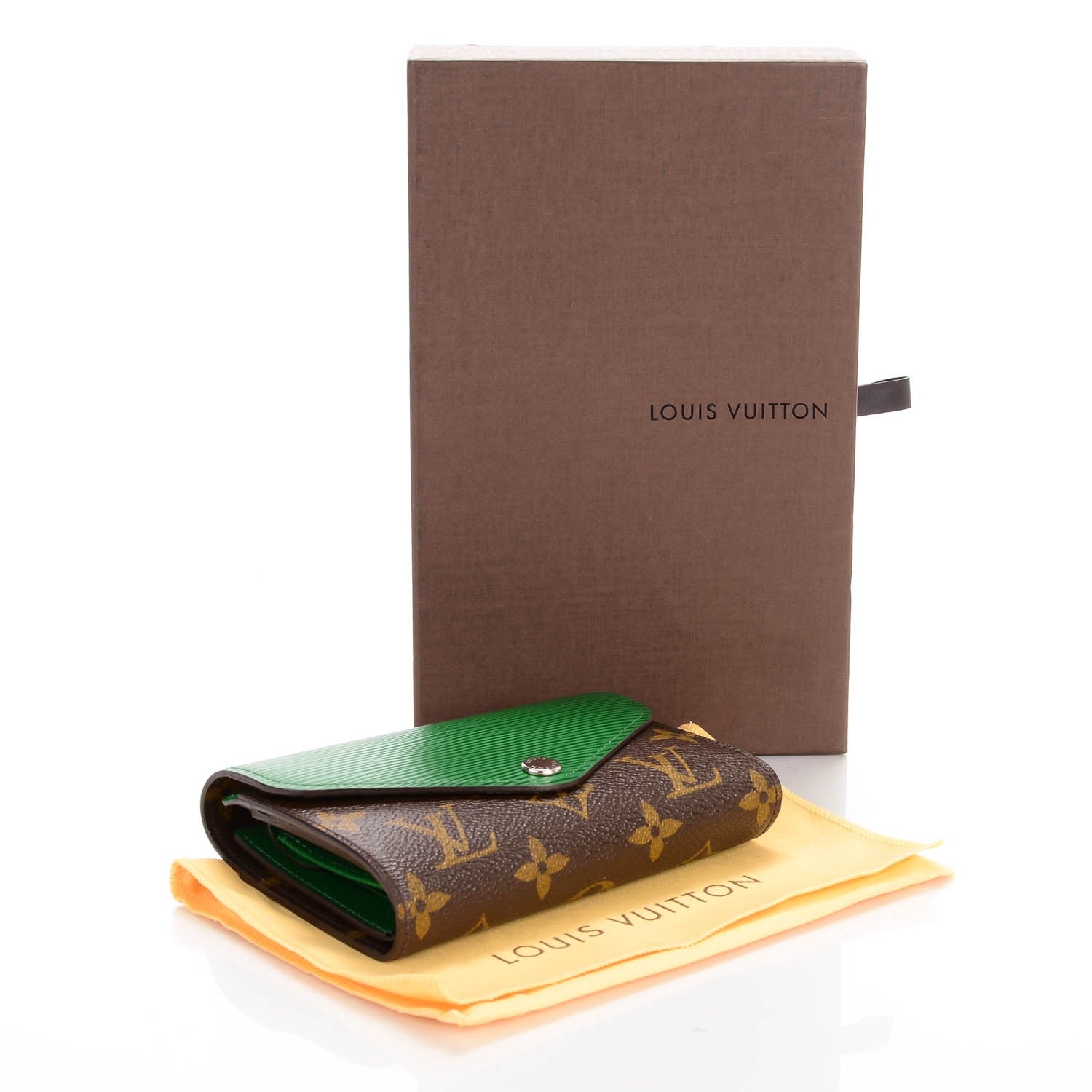 Louis Vuitton Epi Monogram Marie-Lou Compact Wallet Menthe 4 of 7