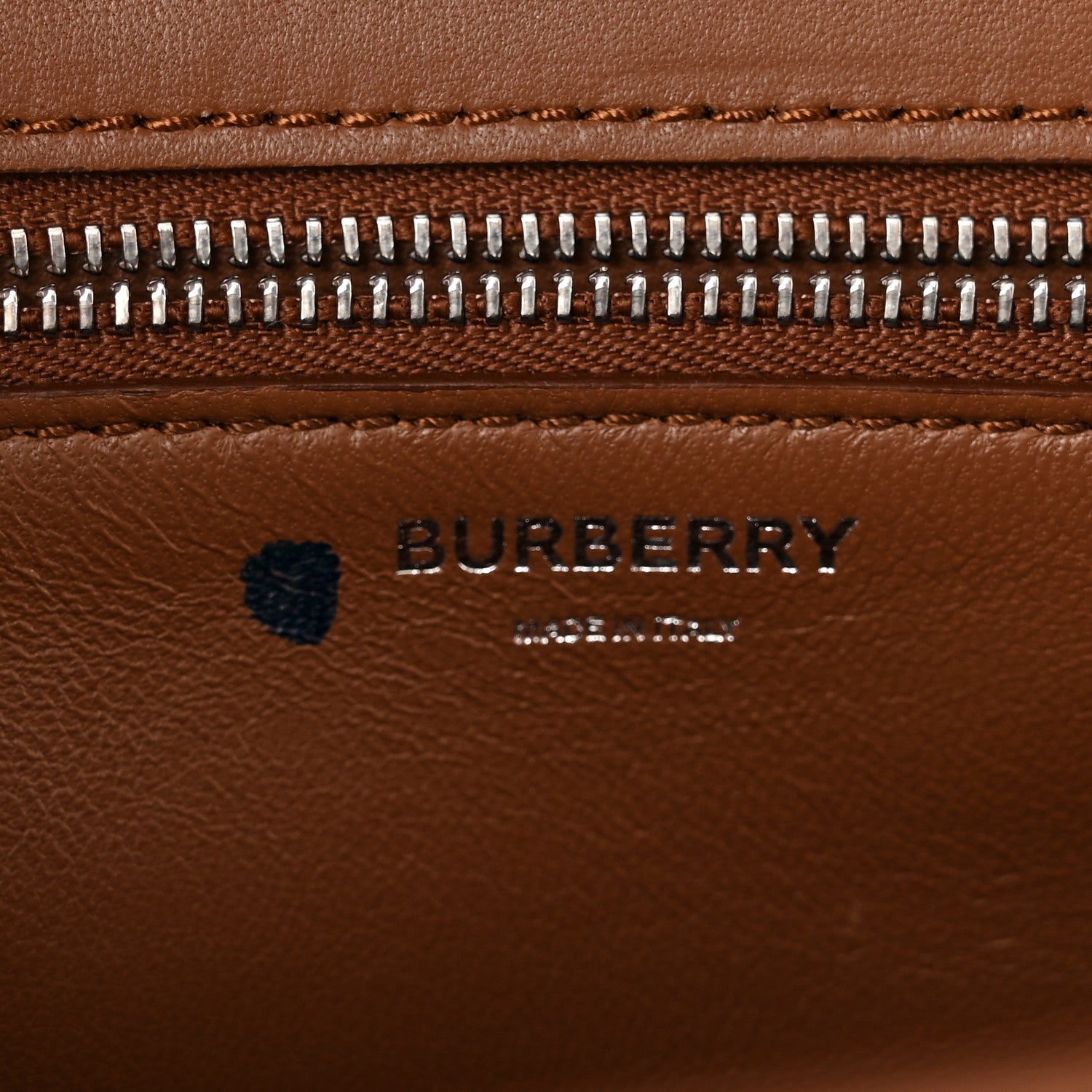 Burberry Calfskin Medium TB Bag Malt Brown 6 of 10
