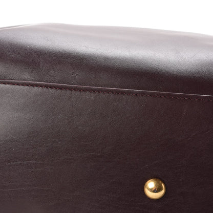 Saint Laurent Calfskin Classic Duffle 6 Bordeaux 21 of 25