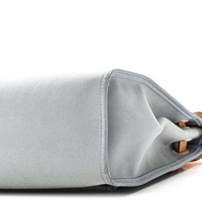 Hermes Military Toile Vache Hunter Herbag Zip PM 31 Bleu Lin 11 of 11