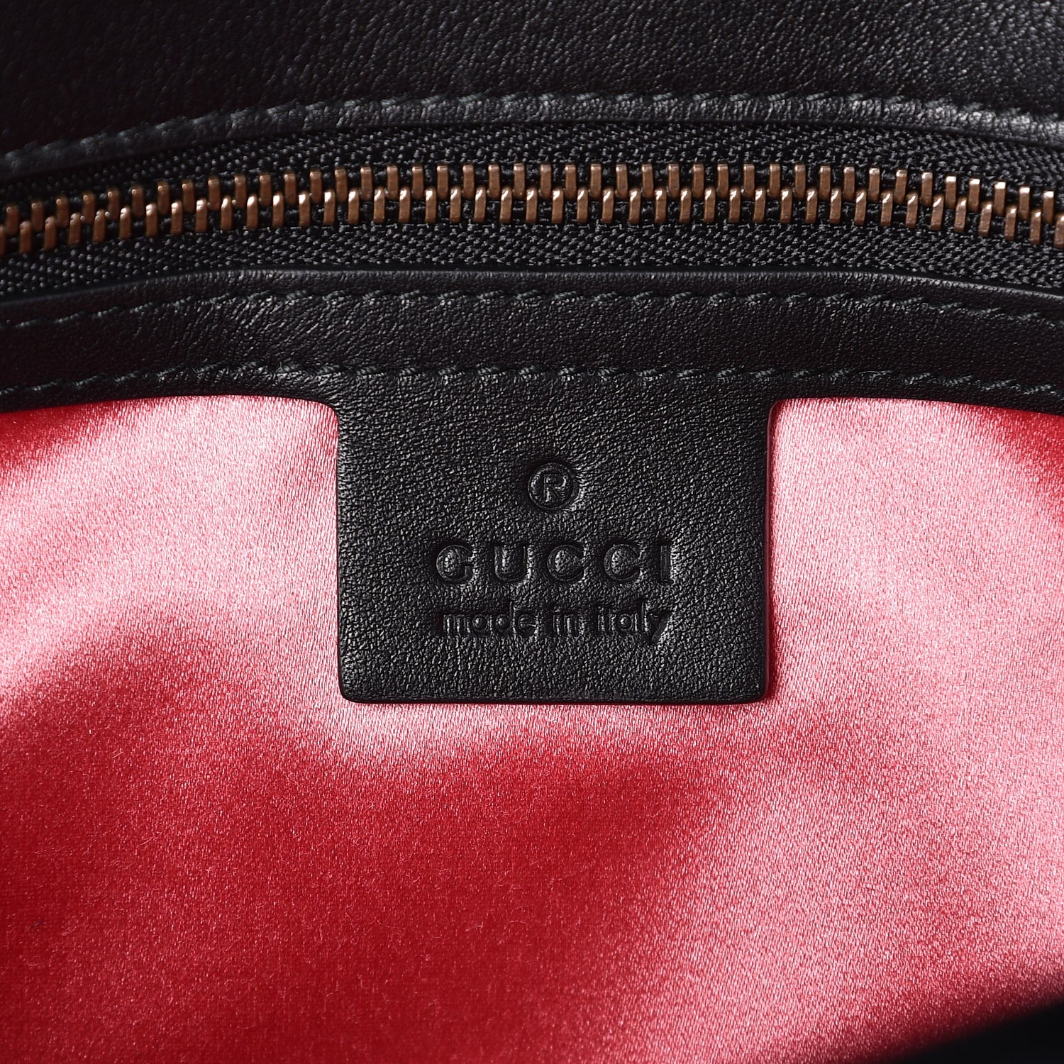 Gucci Velvet Matelasse Small GG Marmont Shoulder Bag Black 6 of 7