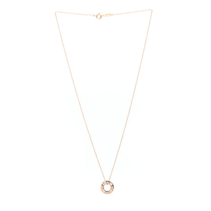 Tiffany 18K Yellow Gold Diamond Atlas Pierced Pendant Necklace 3 of 5