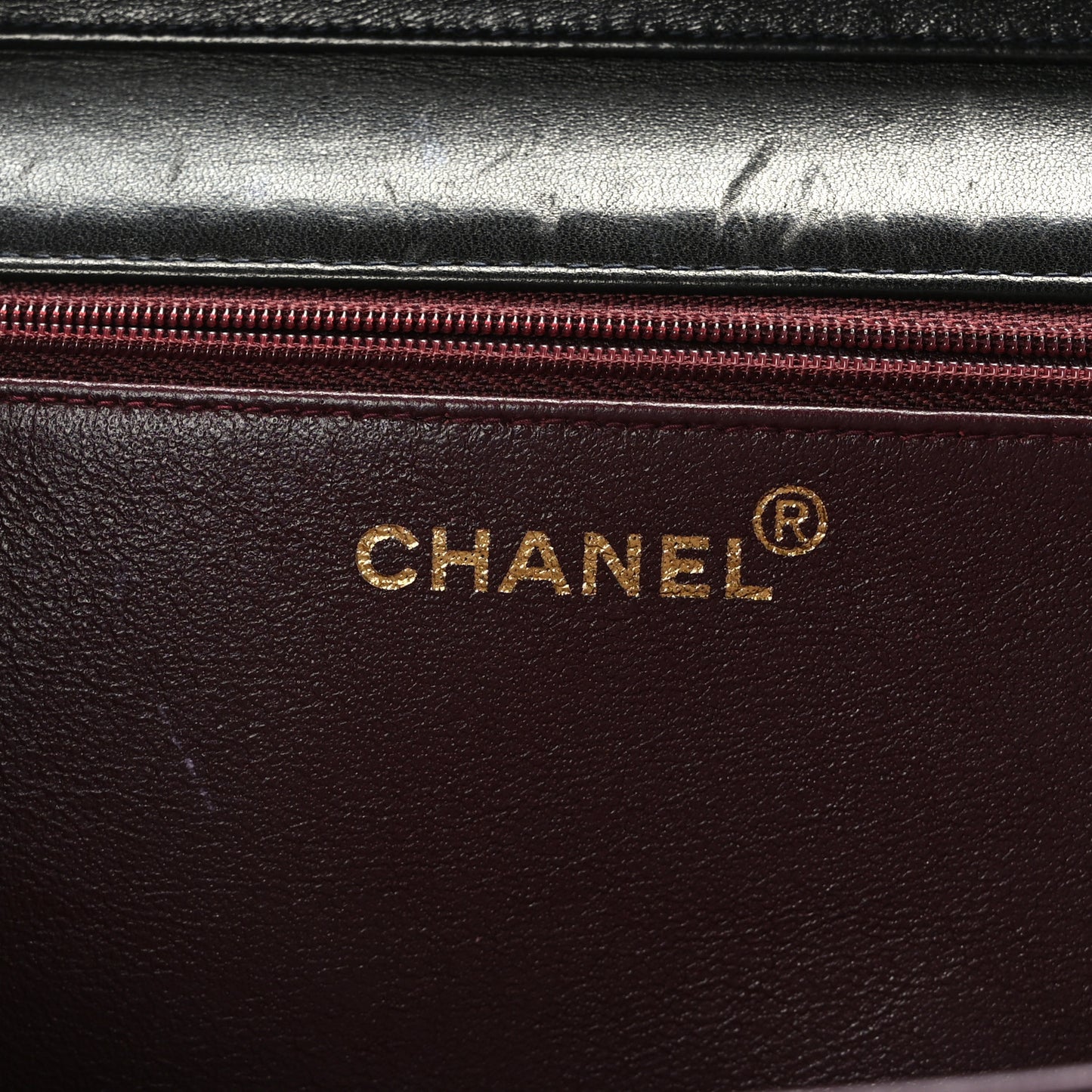 Lambskin Quilted Medium Single Flap Black