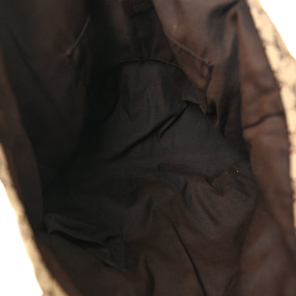 Gucci GG Monogram Medium Web Handle Vertical Tote Dark Brown 5 of 12