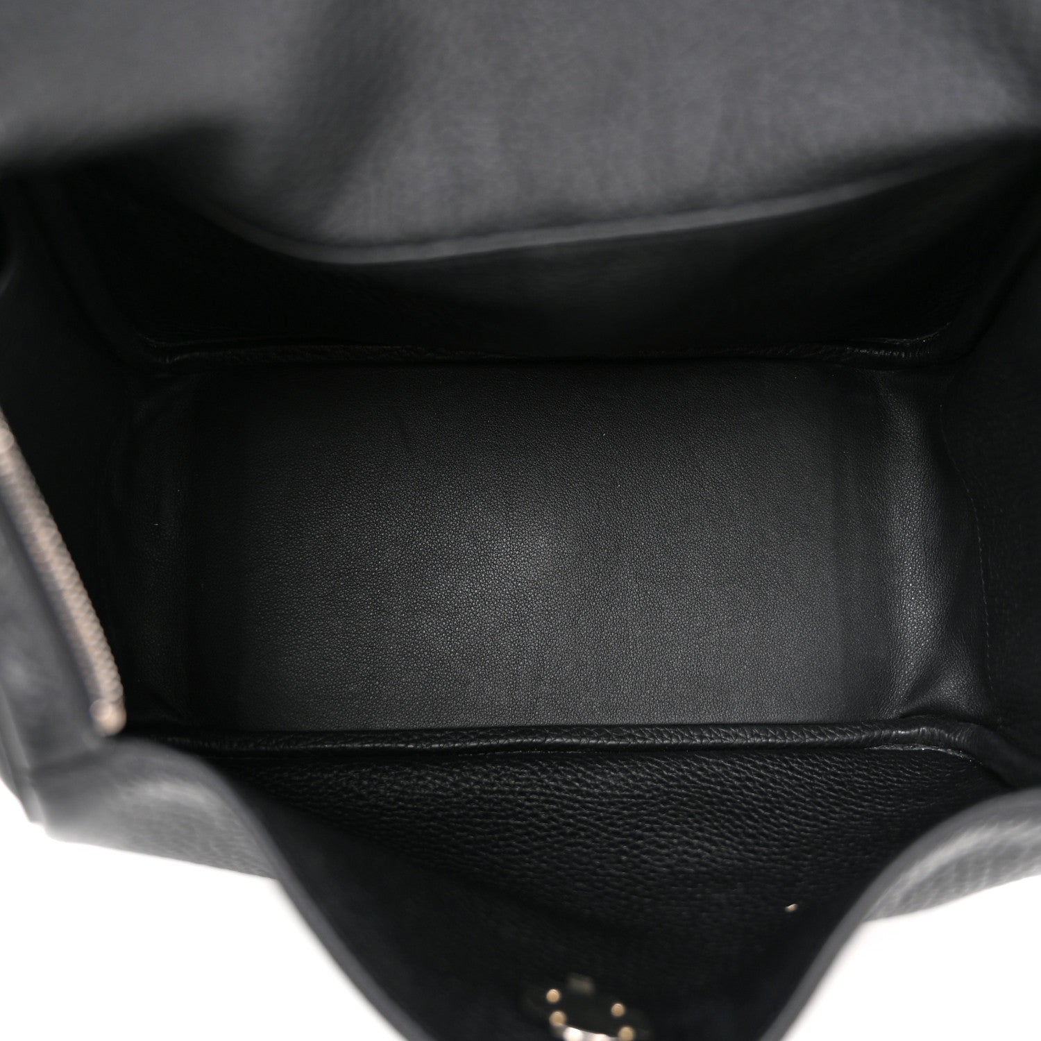 Hermes Taurillon Clemence Lindy 26 Black 5 of 10