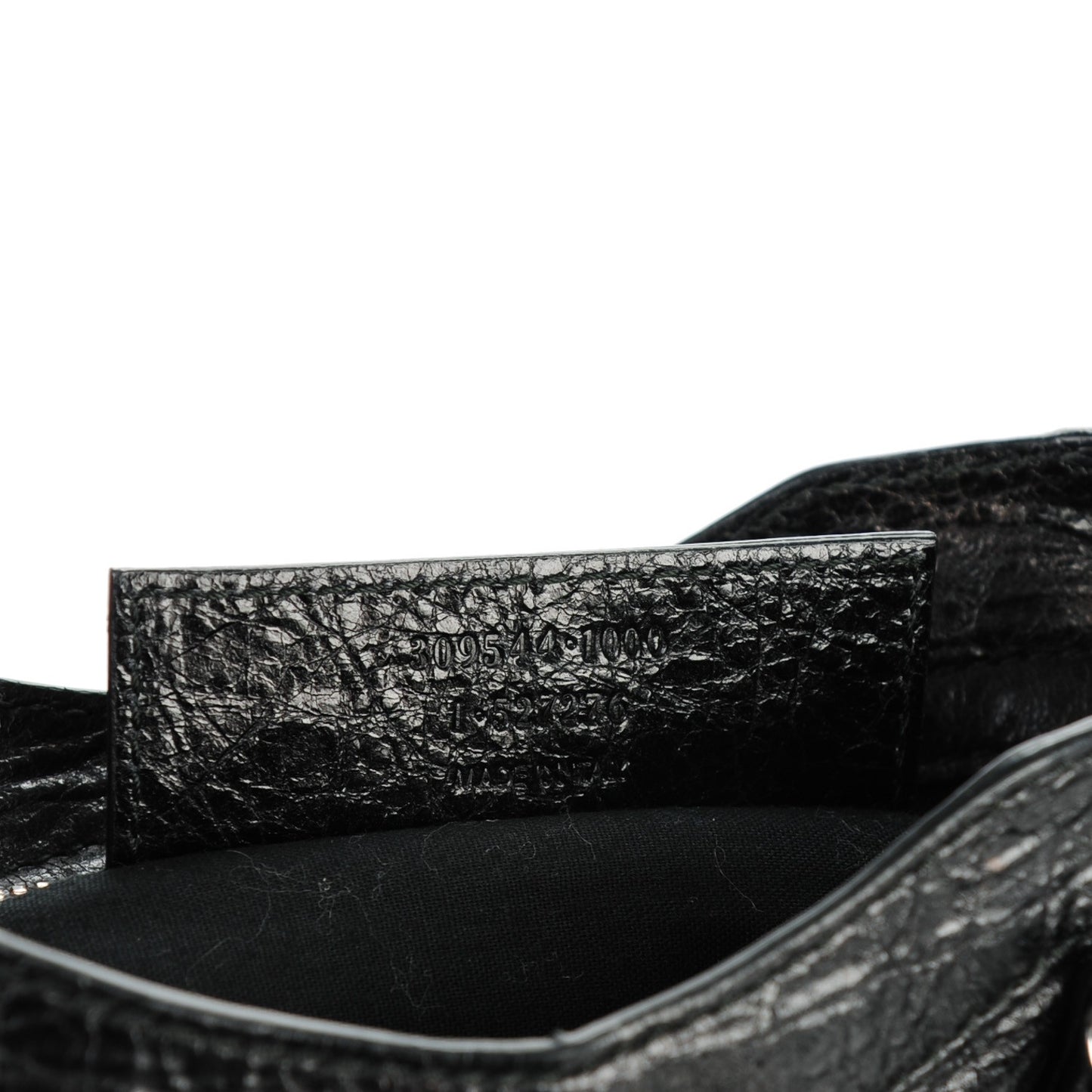 Agneau Giant 12 Silver Hardware Mini City Black