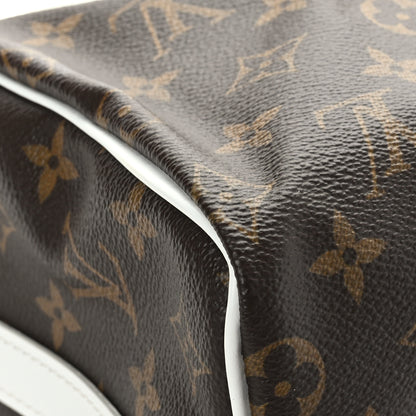 Louis Vuitton Monogram LV Match Speedy Bandouliere 25 White 9 of 10