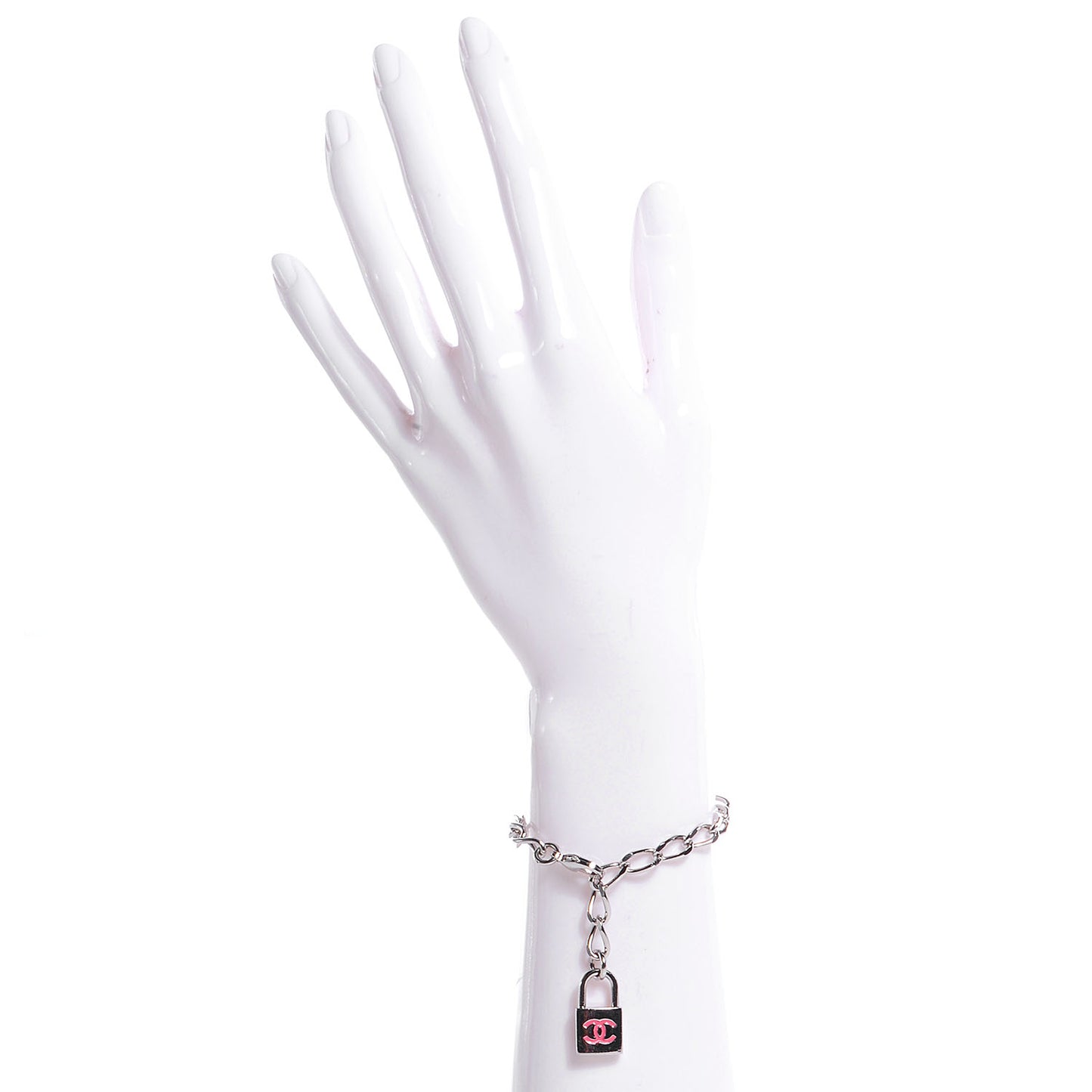 Padlock CC Bracelet Pink