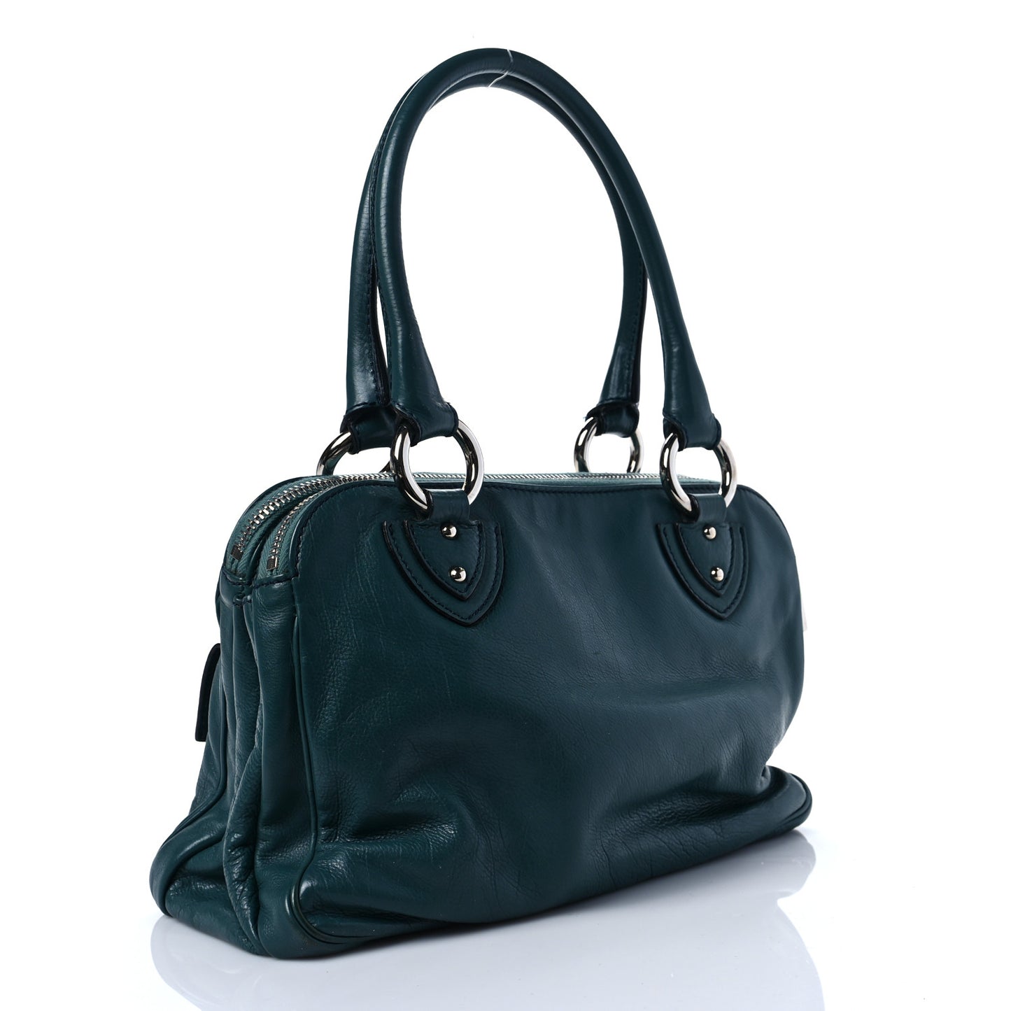 Calfskin Blake Tote Peacock Blue