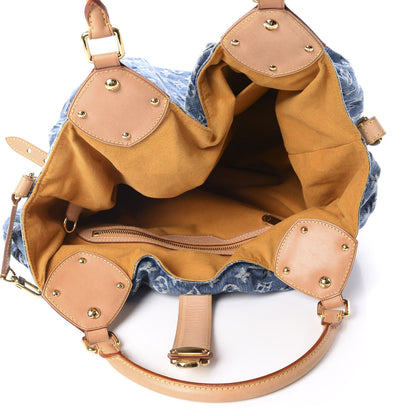 Louis Vuitton Denim Mahina XL Blue 5 of 11