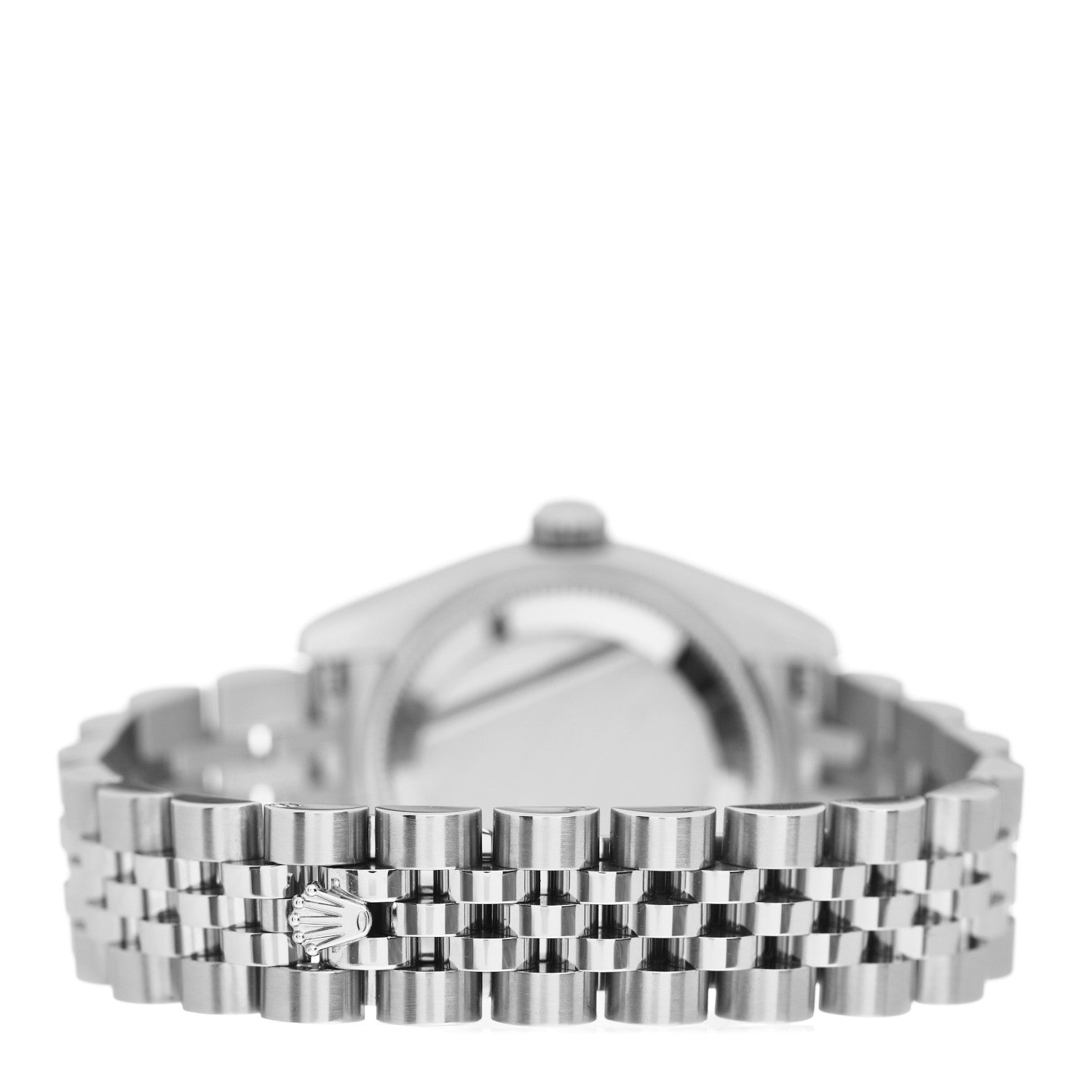 Rolex Stainless Steel 18K White Gold Diamond Mother of Pearl 26mm Oyster Perpetual Datejust Watch 179174 3 of 4