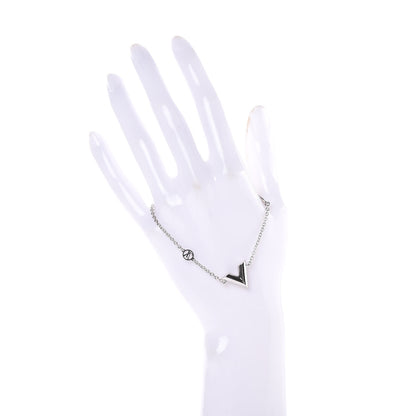 Louis Vuitton Essential V Supple Bracelet Silver 2 of 5
