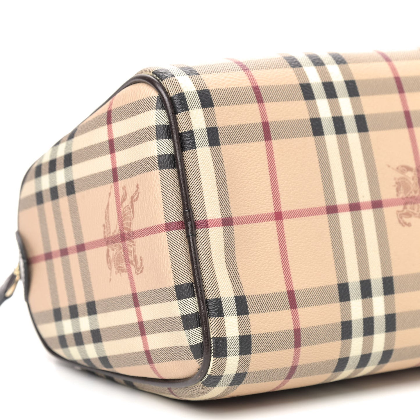 Haymarket Check Small Chester Bowling Bag Chocolate