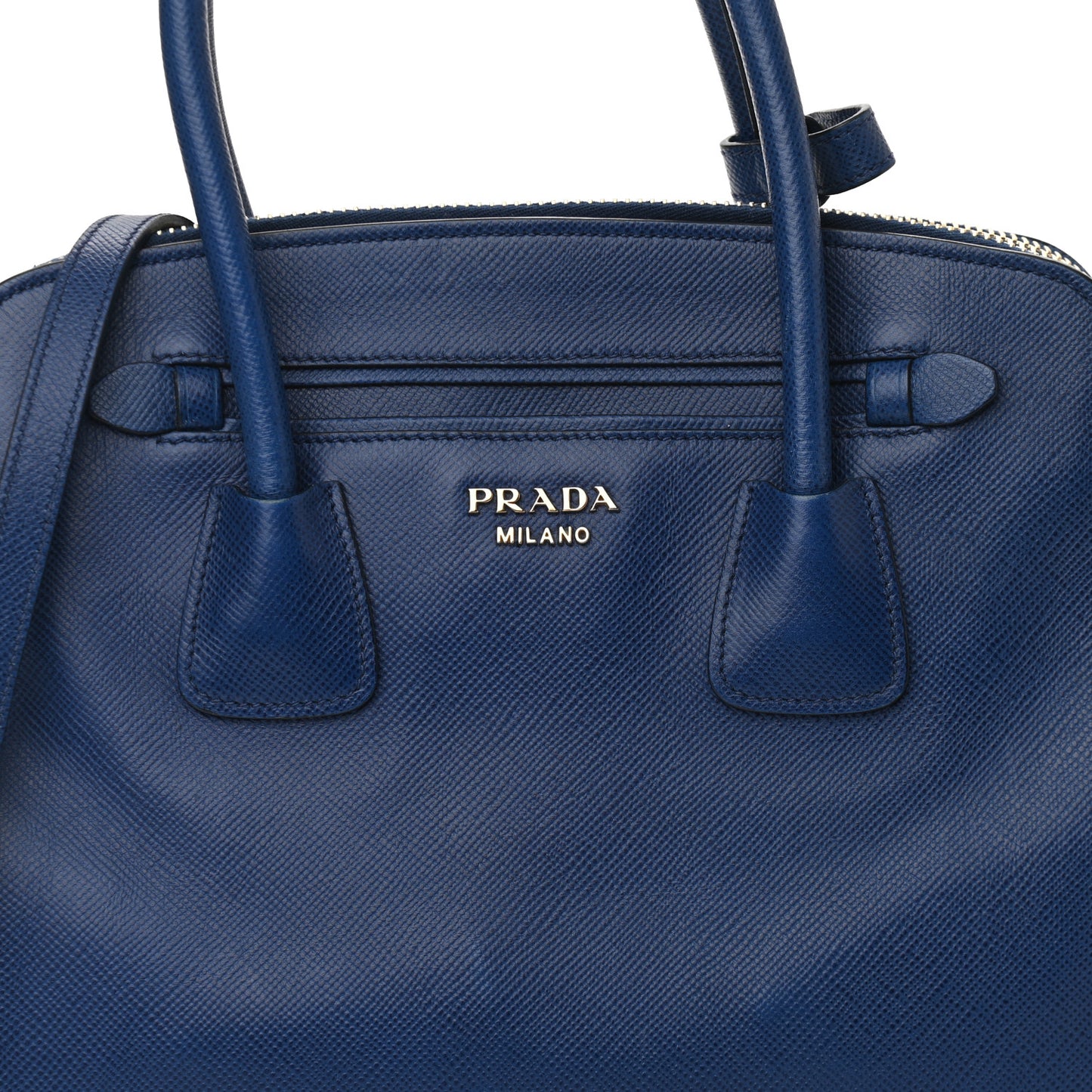 Saffiano Cuir Open Promenade Tote Bluette