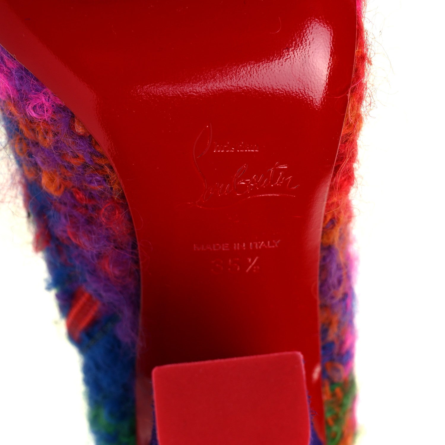 Christian Louboutin Boucle Corsairiboot Boots 35.5 Multicolor 6 of 6
