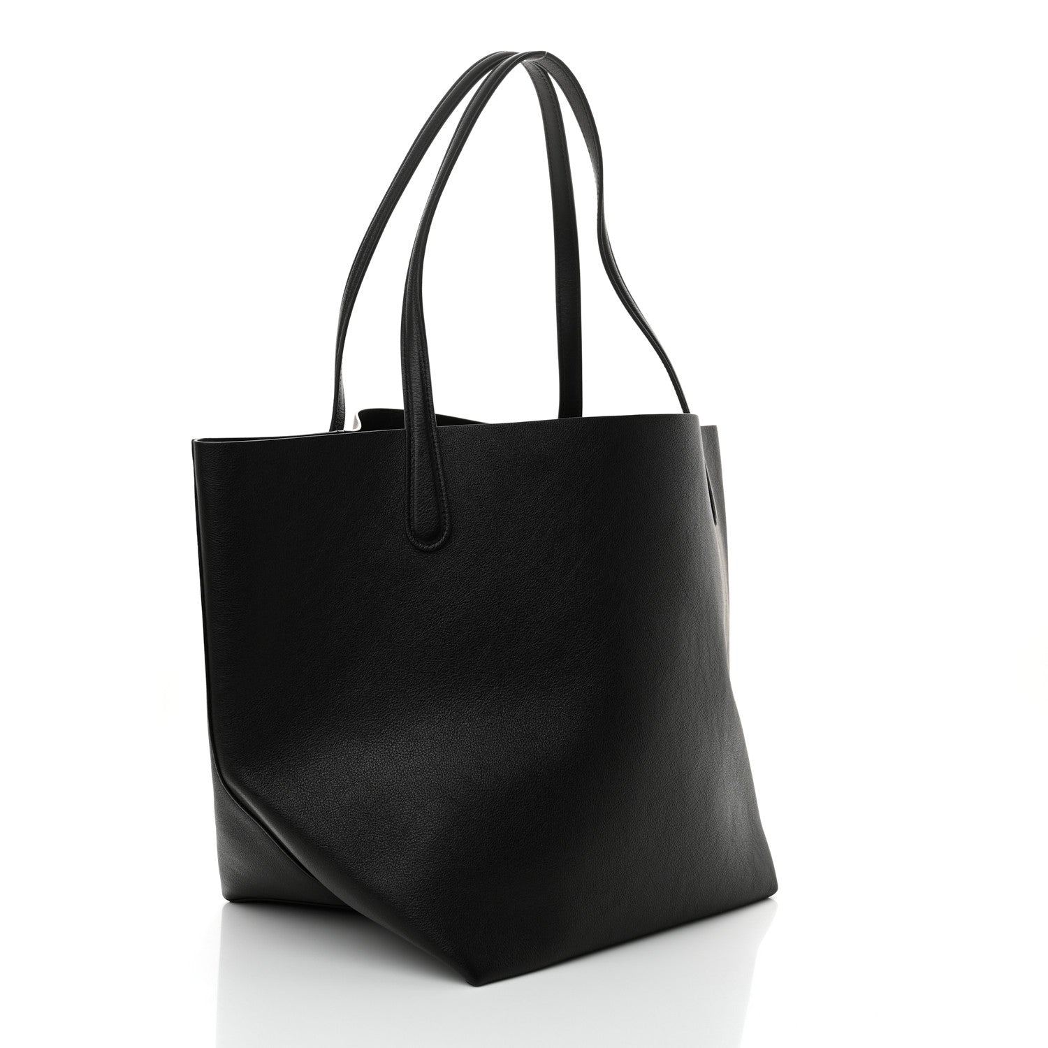 Mansur Gavriel Supple Calfskin Everyday Soft Tote Black 4 of 11