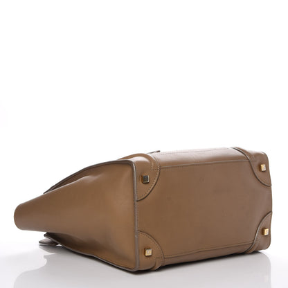 Celine Smooth Calfskin Mini Luggage Camel 4 of 16