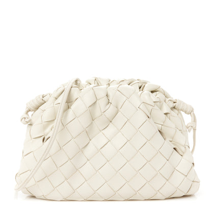 Bottega Veneta Nappa Intrecciato The Mini Pouch Chalk 1 of 11